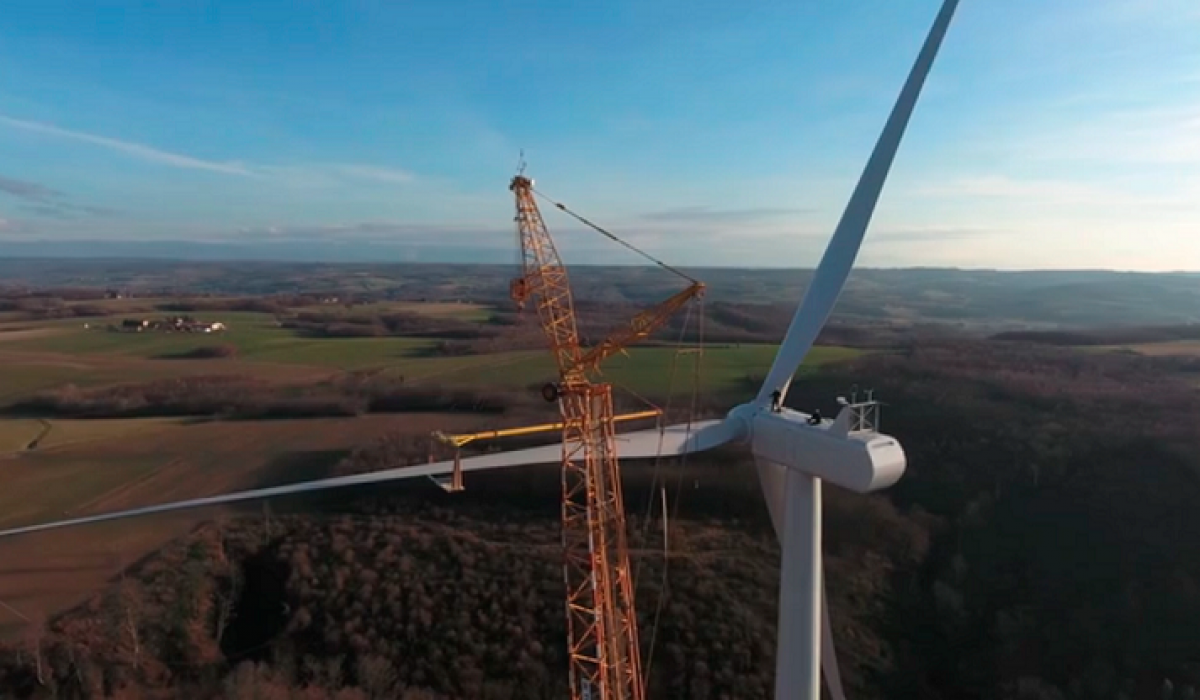 Terres Blanches Francia Parque eólico - Tecnorenova energía eólica